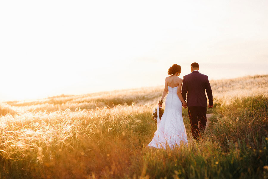 Romantic wedding couple photo used to inspire elegant digital wedding invitations for online sharing and guest communication.